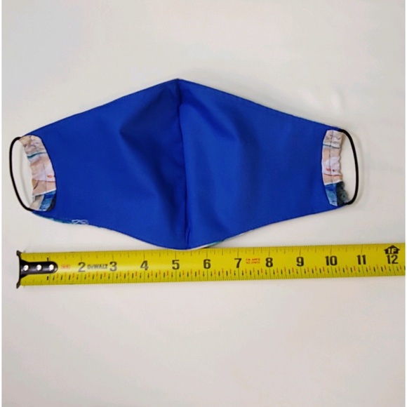 Beach Lovers Double Layered Reversible Face Mask - Picture 3 of 7